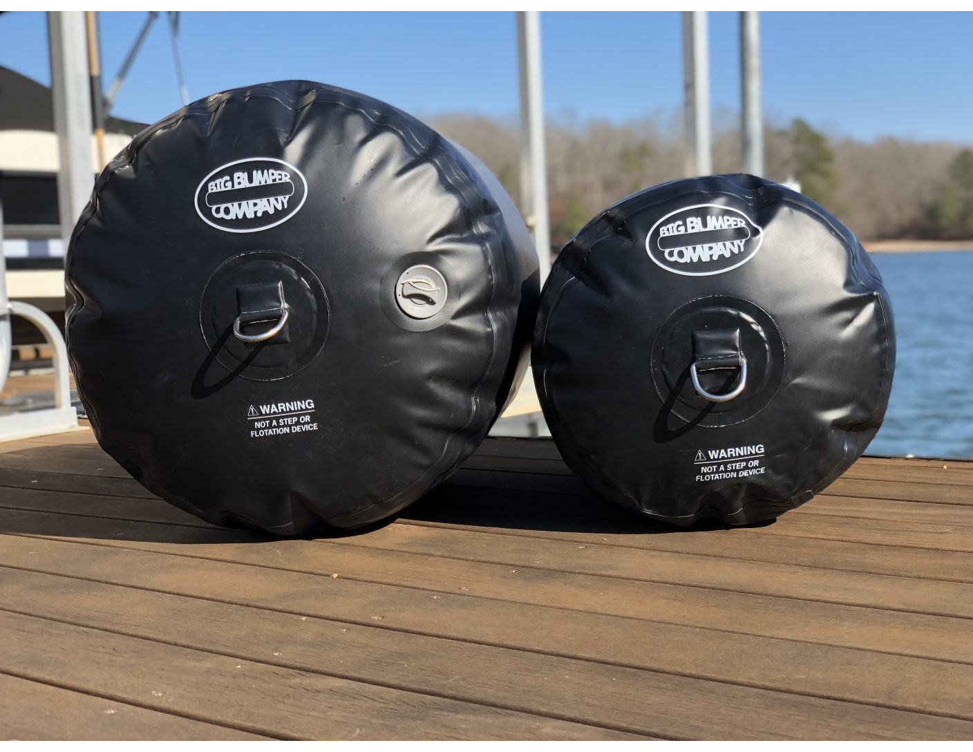 Great Lakes Big Bumper Co. Inflatable boat bumpers gallery. Great Lakes Big Bumpers